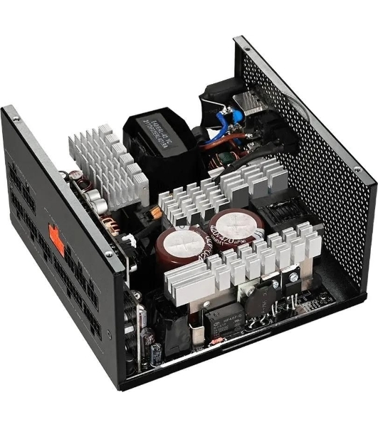 Блок питания PCCooler P5-YN1000-G1F, 1000Вт, 80 PLUS Gold, 135мм, модульный, черный