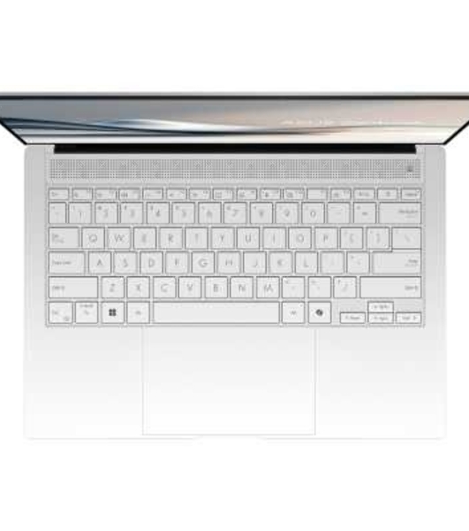 Ноутбук ASUS UX5406SA-PV058W 14'(2880x1800 OLED 16:10)/Intel Core Ultra 7 258V(3.7Ghz)/32768Mb/1024SSDGb/noDVD/Int:Intel Arc graphics/Cam/BT/WiFi/72WHr/war 1y/1.2kg/Scandinavian White/Win 11Home + алюм корп; +чехол