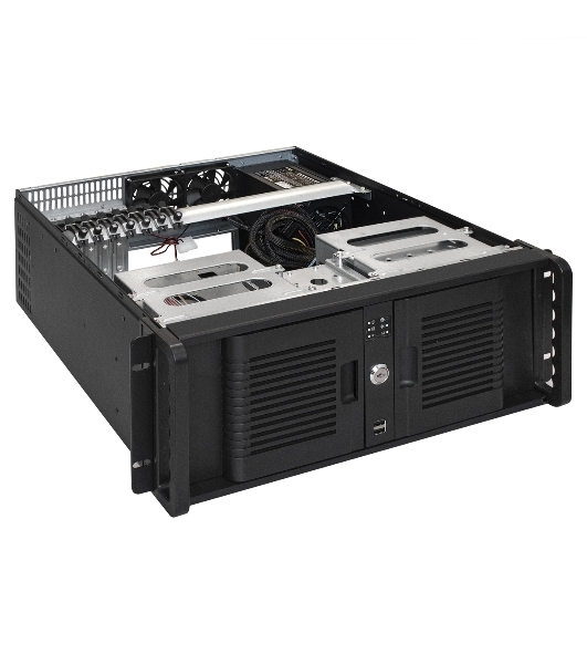 Серверный корпус ExeGate EX293247RUS Pro 4U480-15/4U4132 (RM 19', высота 4U, глубина 480, БП 1200RADS, USB)