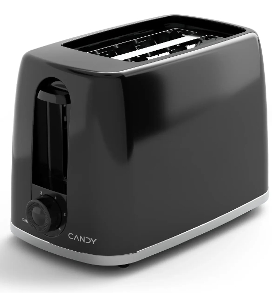 Тостер Candy CT-253 черный, 650 Вт, 2 слота