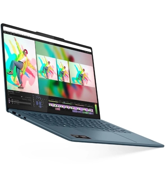 Ноутбук Lenovo Yoga Pro 7 14AKP10/14.5' OLED /AMD Ryzen AI 7 350 32Gb/1Tb SSD/AMD Radeon 860M/Windows 11 Pro/бирюзовый/1.54kg