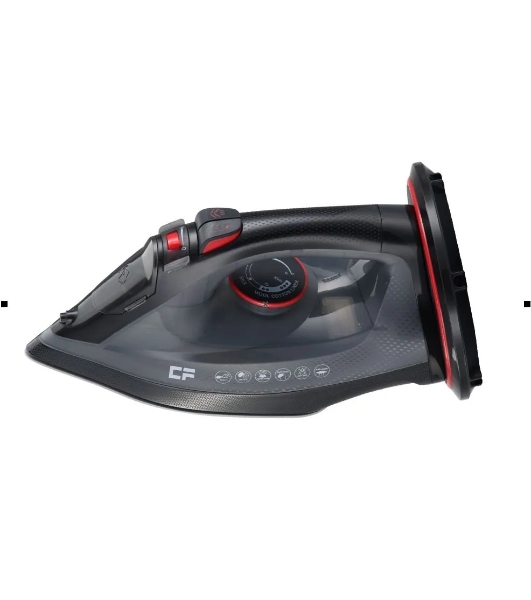 Утюг беспроводной CF CF-IRC3261BR серый, 2600 Вт, 50 г/мин, 200 г/мин, 300 мл