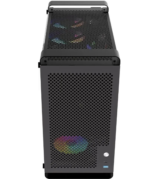 Компьютерный корпус Accord ACC-GCUB4 черный без БП mATX 1x92мм 1xUSB 3.0 1xUSB3.1 audio