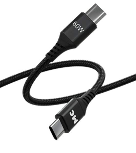 Кабель MORE CHOICE (4620202554093) K69aa 2м USB 3.0A PD 60W для Type-C Type-C- 2м, черный