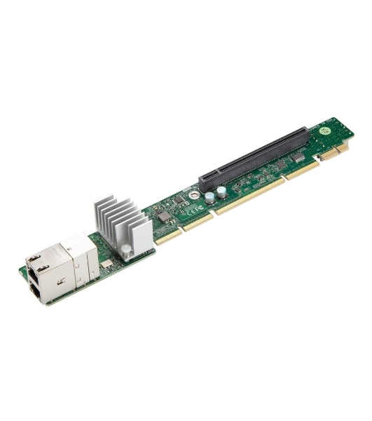 Плата AOC-URG4N4-I2XT-O Network Ports: 2, Speed: 10GbE, Connectors: 2x RJ45, PCI-E slot: 1x PCI-E 4.0 x16