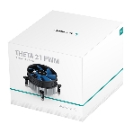 Кулер для процессора DEEPCOOL THETA 21 PWM черный/синий, 92 мм, алюминий, 2400 об/мин, 33.4 дБ, 4 pin, 95 Вт, 60.5 мм, фото2