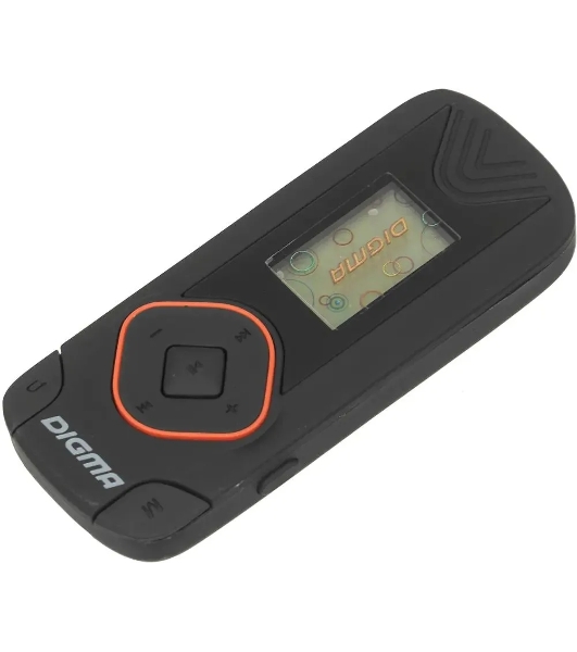 Плеер Flash Digma R3 8Gb черный/0.8'/FM/microSD/microSDHC/clip