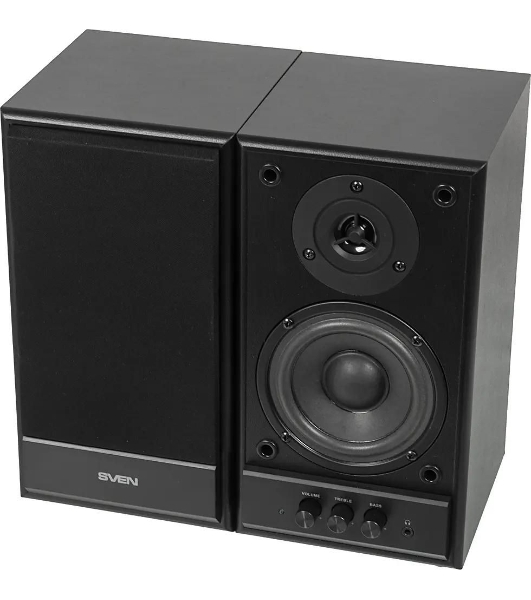 Акустическая система SVEN SPS-702 2.0 черный 40Вт
