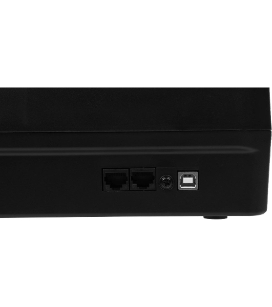 Источник бесперебойного питания SMARTWATT UPS SAFE PRO LCD 1000 черный 1000/600 ВА/Вт, напольный/настенный, линейно-интерактивный, LCD дисплей, Shuko CEE7/4 - 8 шт. (4 шт. с резервным питанием, 4 шт. - сетевой фильтр)