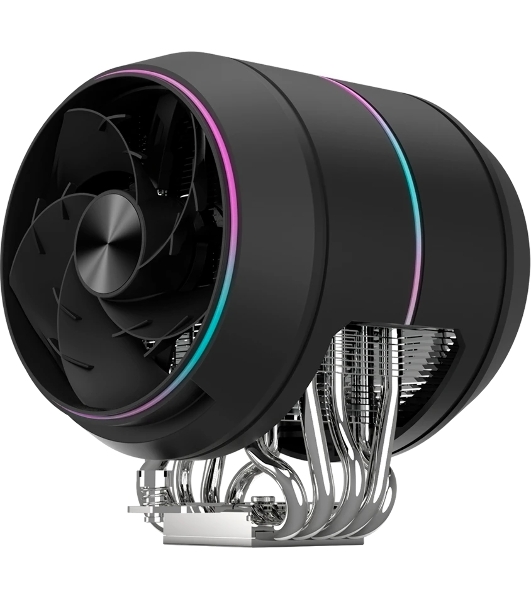 Кулер для процессора ZALMAN ZET5 черный, 5 HEAT PIPES, 4-PIN PWM, 600-2000 RPM, 30.4 DBA MAX, HYDRO BEARING, FULL SOCKET SUPPORT