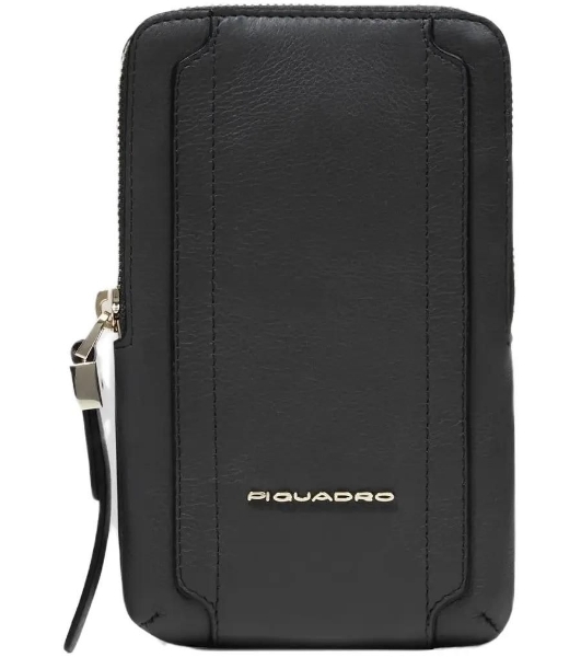 Чехол для смартфона Piquadro Circle AC6835W92R/N черный натур.кожа
