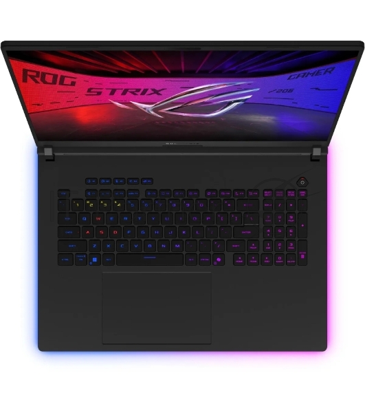 Ноутбук Asus ROG Strix Scar 18 G835LX-SA186W/18'/IPS/Intel Core Ultra 9 275HX/64Gb/2Tb SSD/NVIDIA GeForce RTX 5090 24Gb/Windows 11 Home/черный/3.3kg