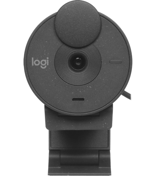Веб-камера Logitech Brio 300 1920x1080, 30 кадр/с, USB Type-C, микрофон (шумоподавление), автоматическая фокусировка, автоосвещение, универсальное крепление