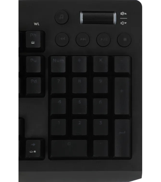 Клавиатура GMNG GG-KB770XP проводная, USB Type-A, чёрный