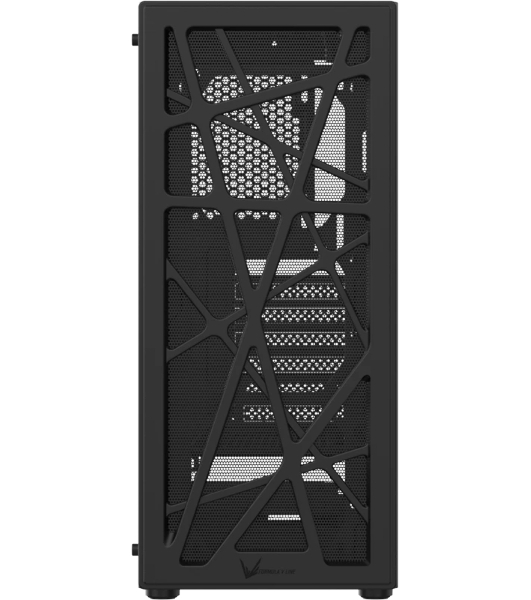 Корпус Formula Mana V2 Black, Midi-Tower, чёрный, без вентиляторов в комплекте