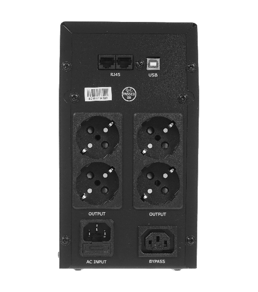 Источник бесперебойного питания Crown CMU-SP1500EURO USB/1500 ВА/900 Вт/1 х IEC 320 C13 (компьютерная), 4 х CEE 7 (евророзетка)