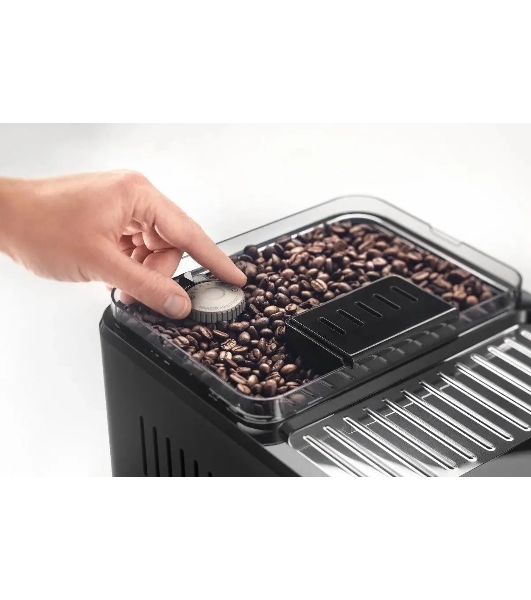Кофемашина автоматическая DeLonghi ECAM450.65.G серый/черный, исп. кофе - зерновой/молотый, 1.8 л, 1450 Вт, 19 Бар.