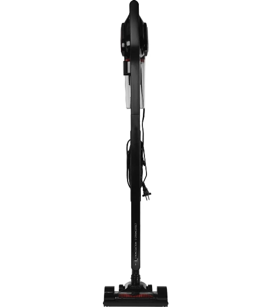 Пылесос вертикальный Deerma DX700 Pro черный, питание от сети, 210 Вт, уборка сухая, пылесборник 0.8 л