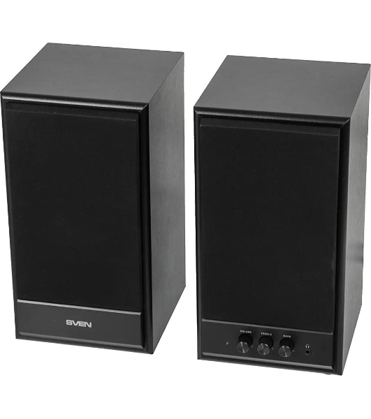 Акустическая система SVEN SPS-702 2.0 черный 40Вт