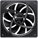 Кулер для корпуса JONSBO ZA-120BR Reverse (120x120x28мм, 4-pin PWM, ARGb, 62.4CFM, 37.3dBA, 2400RPM, черный), фото3