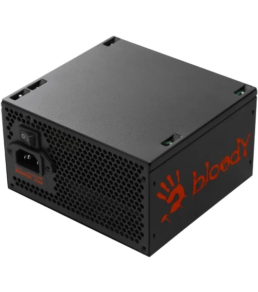 Блок питания Bloody BD-PS700W, 700Вт, 80 PLUS WHITE, 120мм, черный