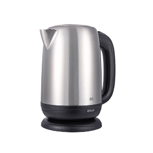 Чайник электрический BQ KT1821S черный/стальной, 2200 Вт, 1.7 л
