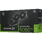 Видеокарта MSI RTX 5060Ti SHADOW 3X OC CLASSIC 8Gb GDDR7 128bit 3xDP HDMI 3FAN RTL, фото2