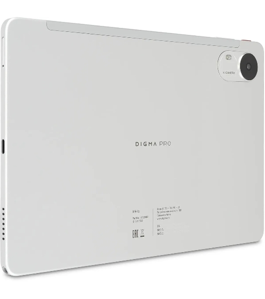 Планшет Digma Pro Infinity 10.1', 8Gb, 256Gb, 4G, Android 14, серебристый