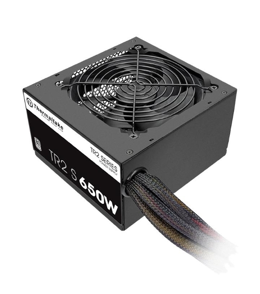 Блок питания Thermaltake ATX 650W TR2 S V2 80 PLUS (20+4pin) APFC 120мм fan 5xSATA RTL