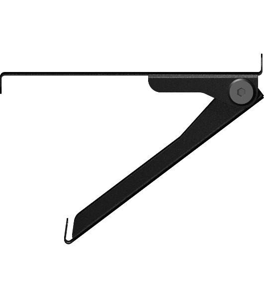 Кронштейн универсальный Holder SBS-101-B черный макс.3кг настенный