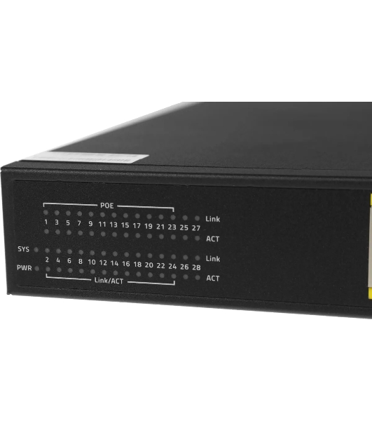Коммутатор Cudy GS5024PS4, 24×1 Гбит/с, 4×10 Гбит/с SFP+