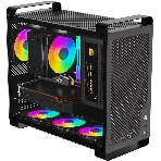 Компьютерный корпус Accord ACC-GCUB4 черный без БП mATX 1x92мм 1xUSB 3.0 1xUSB3.1 audio, фото 1