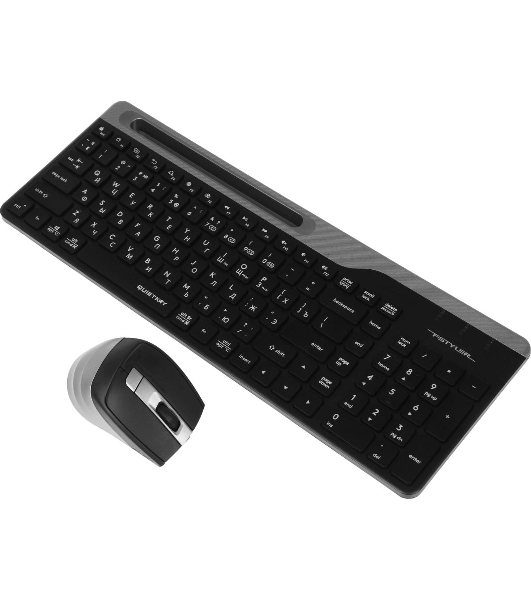 Комплект клавиатура+мышь A4Tech FStyler FB2535C беспроводной, USB + Bluetooth, 2000 DPI, черный