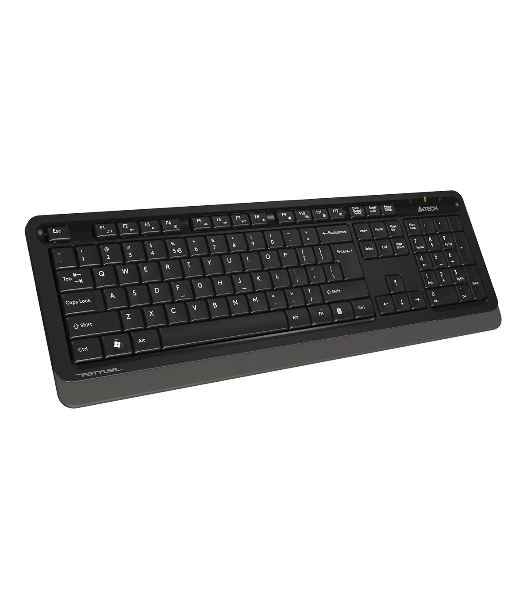 Комплект клавиатура+мышь A4Tech FStyler FG1010S беспроводной, USB, 2000 DPI, чёрный/серый
