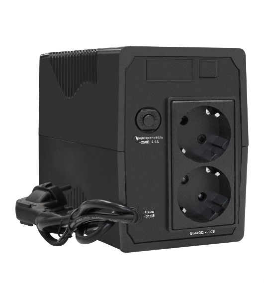 Источник бесперебойного питания ExeGate EP276528RUS Power Back BNB-650 650VA, черный, 2 евророзетки
