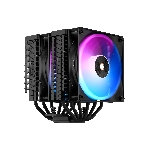 Кулер Ocypus Delta A62 BK ARGb черный 120мм алюминий+медь 2000rpm 29db 4-pin 260W 156мм, фото 1