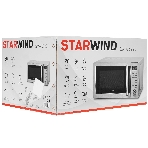 Микроволновая печь Starwind SMW5220 серебристый, 20 л, 700 Вт, переключатели - кнопки, поворотный механизм, фото2