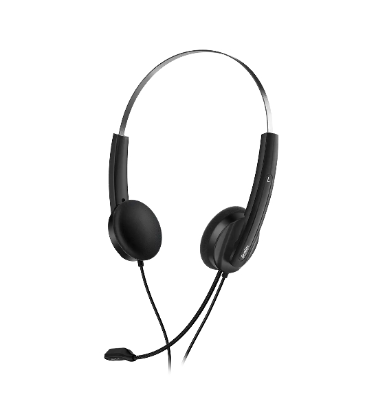 Гарнитура Genius HS-220U черный, проводная