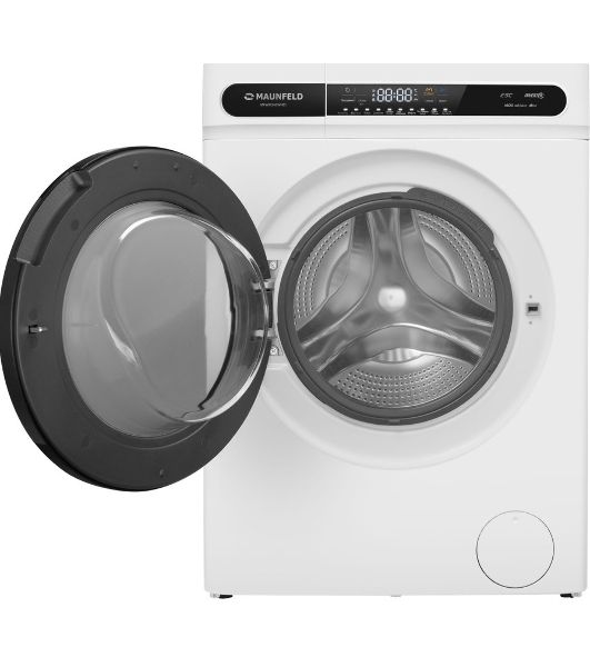 Стиральная машина Maunfeld MFWM148WH01 белый, загрузка фронтальная 8 кг, 1400 об/мин., класс: А+++