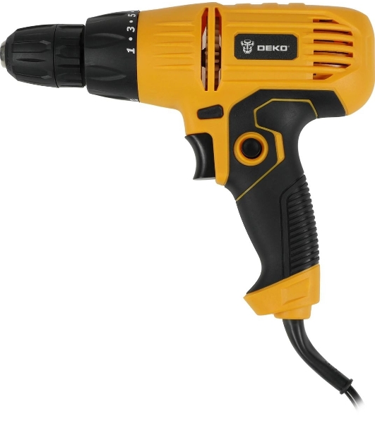 Дрель-шуруповерт Deko DKSD500W, 500 Вт, 28 Нм, щеточный