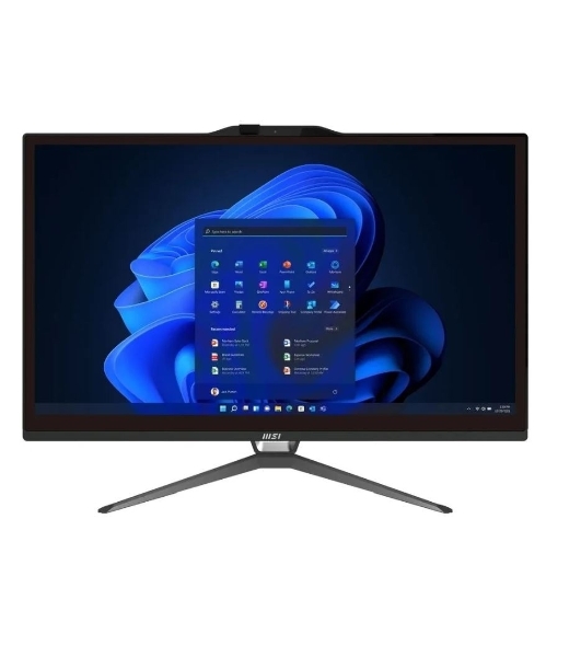 Моноблок MSI Pro AP222T 14M AiO 21,5' FHD (1920x1080)IPS AG 10pts Touch, Core i3-14100 (3.5GHz),16Gb DDR5(8GBx2),512GB SSD, TPM, Intel UHD,WiFi,BT,camera,Wired KB&mouse Eng/Rus,noOS,1y w-ty,Black