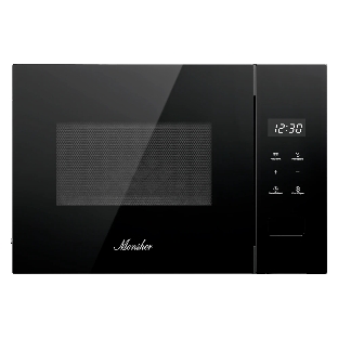 Встраиваемая микроволновая печь MONSHER MMH 1115 Noir, High-Tech, 15 л, мощность 600 Вт, 5 уровней мощности, размораживание, сенсорное управление, черный