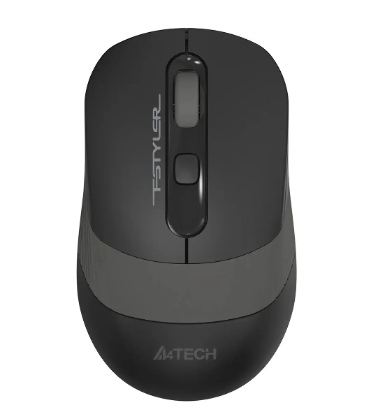 Комплект клавиатура+мышь A4Tech FStyler FG1010S беспроводной, USB, 2000 DPI, чёрный/серый
