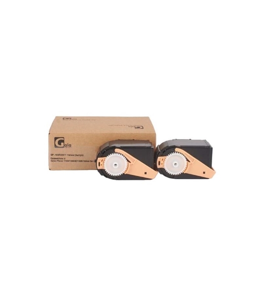 Картридж лазерный GalaPrint GP-106R02611 желтый (2 шт по 4500 стр. в упаковке) для Xerox Phaser 7100/7100DN/7100N