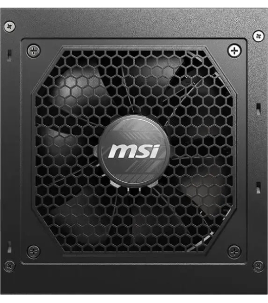 Блок питания MSI ATX 750W MAG A750GL PCIE5 Gen.5 80 PLUS gold (20+4pin) APFC 120мм fan 8xSATA Cab Manag RTL