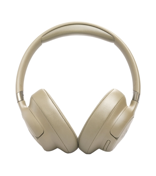 Беспроводные/проводные наушники JBL Tune 780NC бежевый, полноразмерные, Bluetooth + проводной, адаптивное шумоподавление