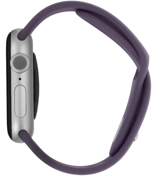 Умные часы Apple Watch Series 11 A3331, 1.77' OLED, Wi-Fi, Bluetooth, IPNX, серебристый, фиолетовый