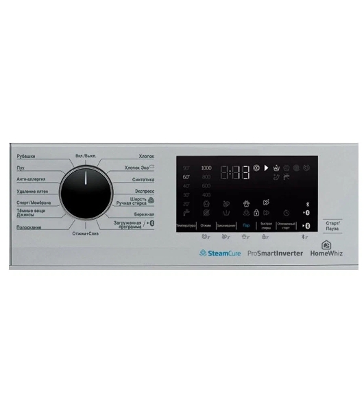 Стиральная машина Beko WSPE7H616S cеребристый, загрузка фронтальная 7,5 кг, 1200 об/мин., класс: А