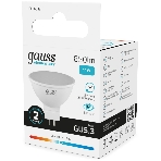 Лампа светодиодная Gauss Elementary 13521 11Вт цок.:GU5.3 софит 180B св.свеч.бел.нейт. MR16 (упак.:10шт), фото5