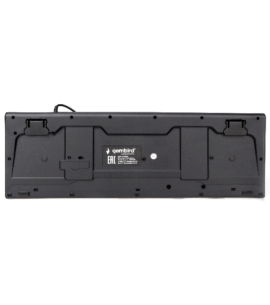 Клавиатура проводная Gembird KB-8354U-BL USB, черный